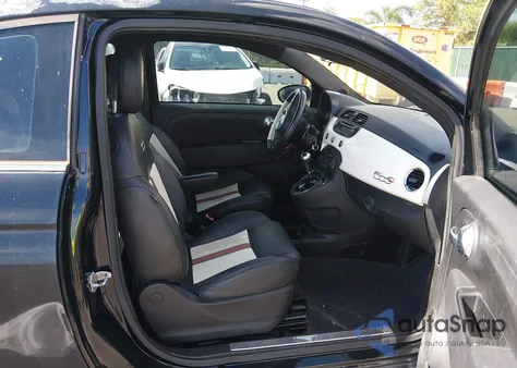 2012 Fiat 500C Lounge from USA, damaged, VIN 3C3CFFER7CT288990